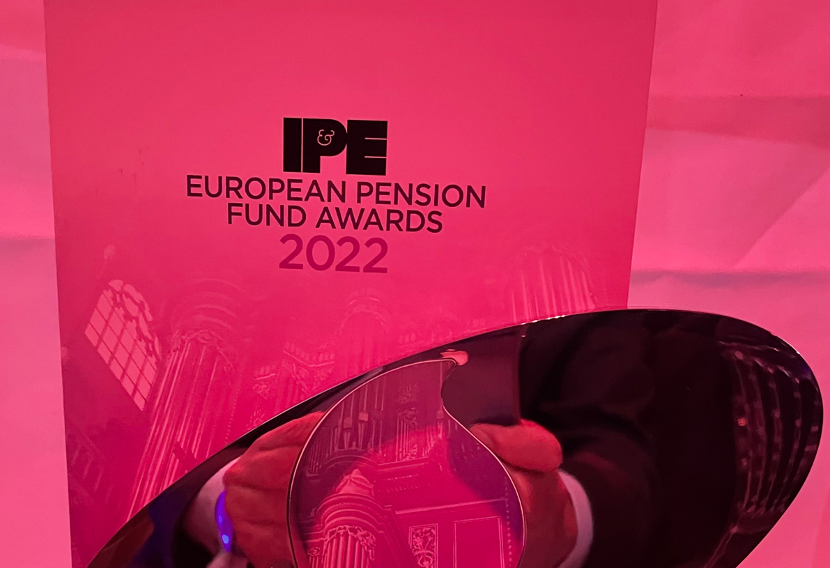 Premiados por los mejores Fondos de Pensiones de Empleo en Europa 